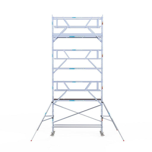 Rollgerüst Euroscaffold Professionell 75x305 8,2m Arbeitshöhe freistehend - GerüstExpress