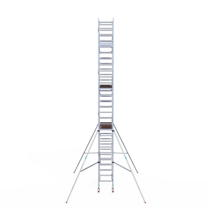 Rollgerüst Euroscaffold Professionell 75x190 9,2m Arbeitshöhe freistehend - GerüstExpress