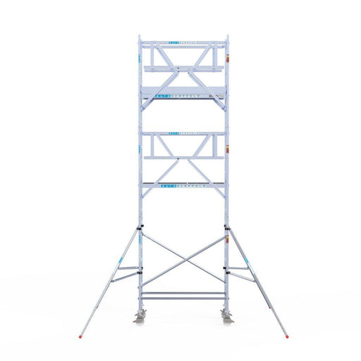 Rollgerüst Euroscaffold Professionell 75x190 7,2m Arbeitshöhe Carbonplattform freistehend - GerüstExpress