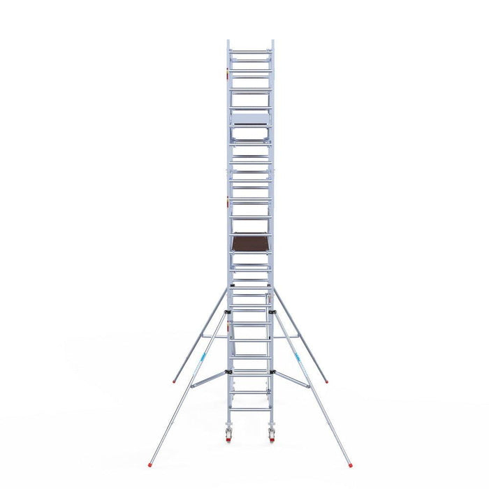 Rollgerüst Euroscaffold Professionell 75x250 7,2m Arbeitshöhe freistehend - GerüstExpress