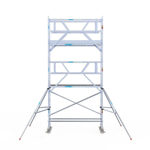 Rollgerüst Euroscaffold Professionell 75x250 6,2m Arbeitshöhe freistehend - GerüstExpress