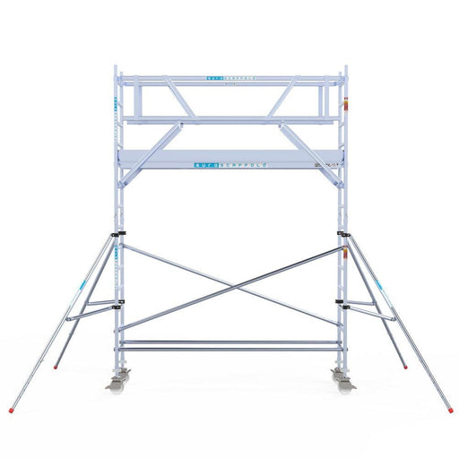 Rollgerüst Euroscaffold Professionell 75x305 5,2m Arbeitshöhe freistehend - GerüstExpress