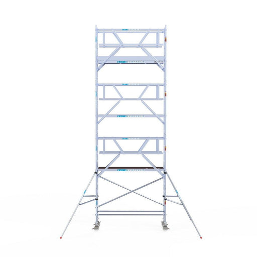 Rollgerüst Euroscaffold Professionell 75x250 8,2m Arbeitshöhe freistehend - GerüstExpress