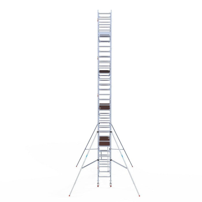 Rollgerüst Euroscaffold Professionell 75x250 10,2m Arbeitshöhe freistehend - GerüstExpress