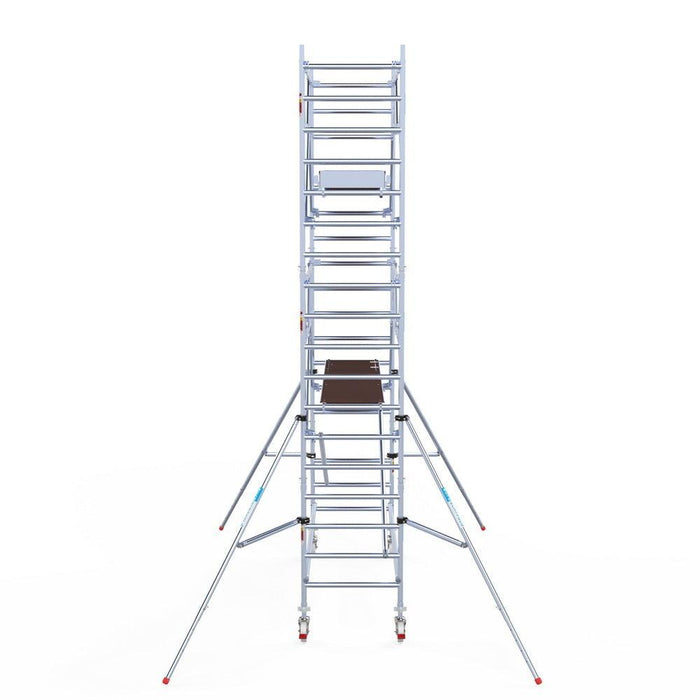 Rollgerüst Euroscaffold Professionell 90x305 6,2m Arbeitshöhe freistehend - GerüstExpress