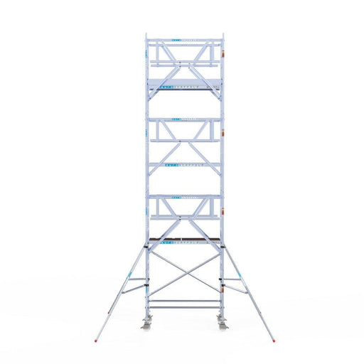 Rollgerüst Euroscaffold Professionell 90x190 8,2m Arbeitshöhe freistehend - GerüstExpress