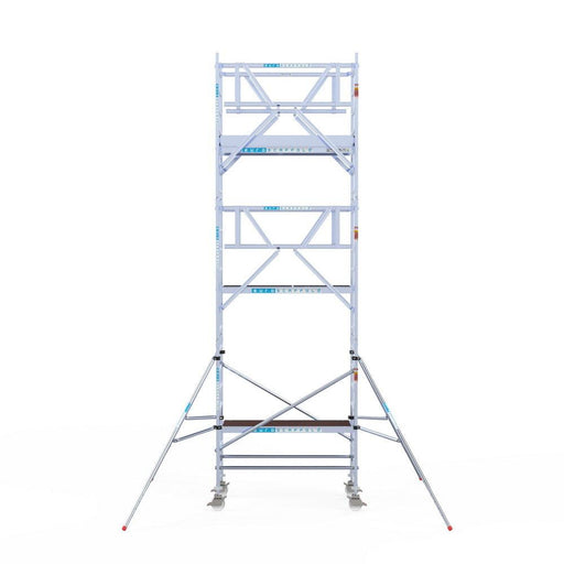 Rollgerüst Euroscaffold Professionell 90x190 7,2m Arbeitshöhe freistehend - GerüstExpress