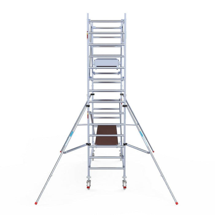 Rollgerüst Euroscaffold Professionell 90x305 5,2m Arbeitshöhe freistehend - GerüstExpress