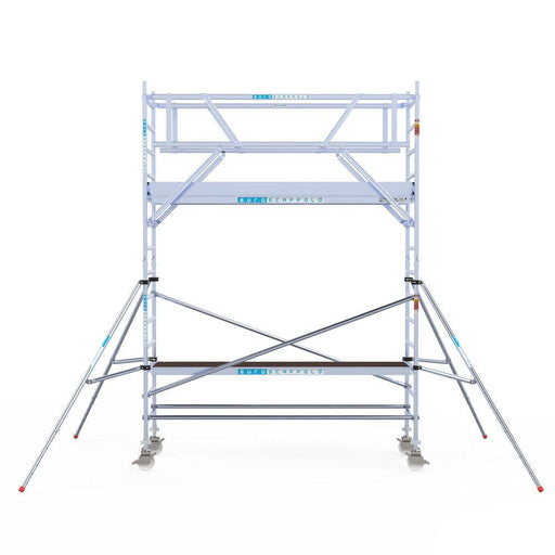Rollgerüst Euroscaffold Professionell 90x305 5,2m Arbeitshöhe Carbonplattform freistehend - GerüstExpress