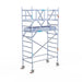 Rollgerüst Euroscaffold Professionell 90x190 4,2m Arbeitshöhe freistehend - GerüstExpress