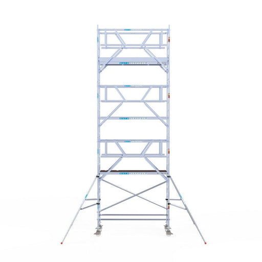 Rollgerüst Euroscaffold Professionell 90x250 8,2m Arbeitshöhe freistehend - GerüstExpress