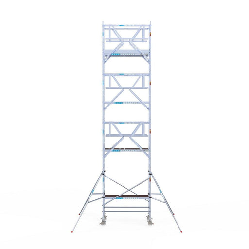 Rollgerüst Euroscaffold Professionell 90x190 9,2m Arbeitshöhe Carbonplattform freistehend - GerüstExpress