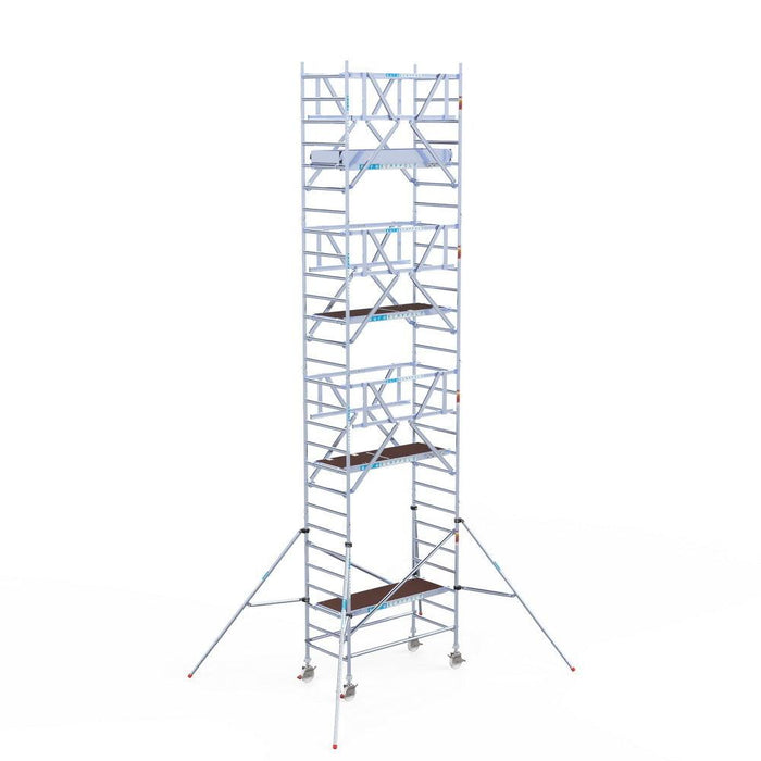 Rollgerüst Euroscaffold Professionell 90x190 9,2m Arbeitshöhe freistehend - GerüstExpress