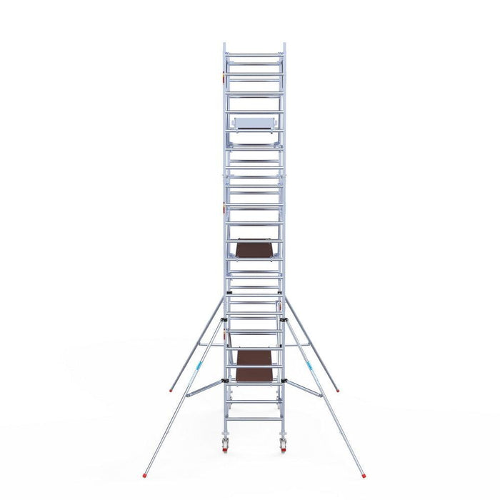 Rollgerüst Euroscaffold Professionell 90x250 7,2m Arbeitshöhe freistehend - GerüstExpress