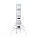 Rollgerüst Euroscaffold Professionell 90x250 7,2m Arbeitshöhe freistehend - GerüstExpress