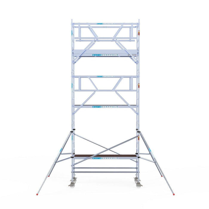 Rollgerüst Euroscaffold Professionell 90x250 7,2m Arbeitshöhe freistehend - GerüstExpress