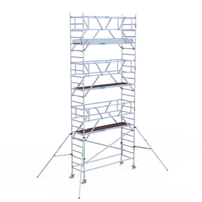 Rollgerüst Euroscaffold Professionell 90x305 8,2m Arbeitshöhe freistehend - GerüstExpress
