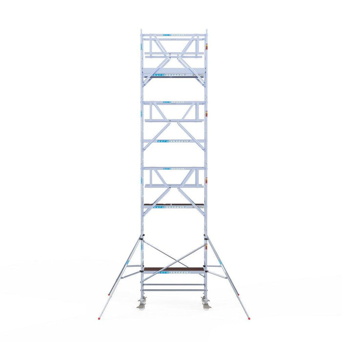 Rollgerüst Euroscaffold Professionell 90x190 9,2m Arbeitshöhe freistehend - GerüstExpress
