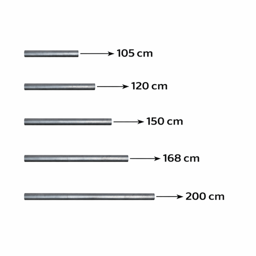 Rungen für Stapelgestell - Rungepalette 105cm - 200cm - Gerüstexpress.de