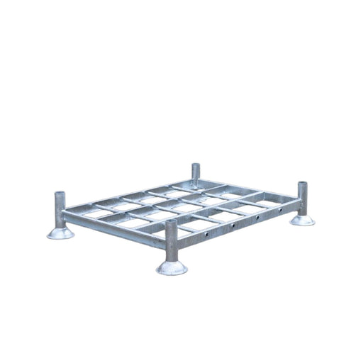 Rungenpalette, Stapelgestell, Manurak 1550 x 1190 x 300 mm ohne Rohre - Gerüstexpress.de