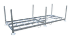 Rungenpalette, Stapelgestell, Manurak 2925 x 1190 x 300 mm ohne Rohre - Gerüstexpress.de