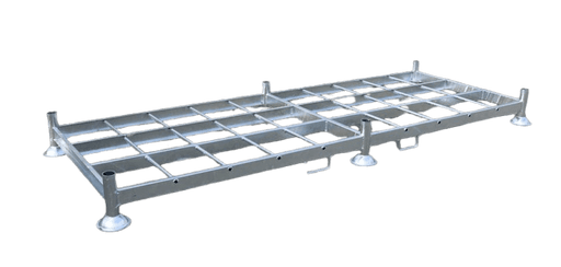Rungenpalette, Stapelgestell, Manurak 2925 x 1190 x 300 mm ohne Rohre - Gerüstexpress.de
