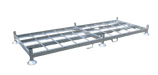 Rungenpalette, Stapelgestell, Manurak 3700 x 1470 x 300 mm ohne Rohre - Gerüstexpress.de