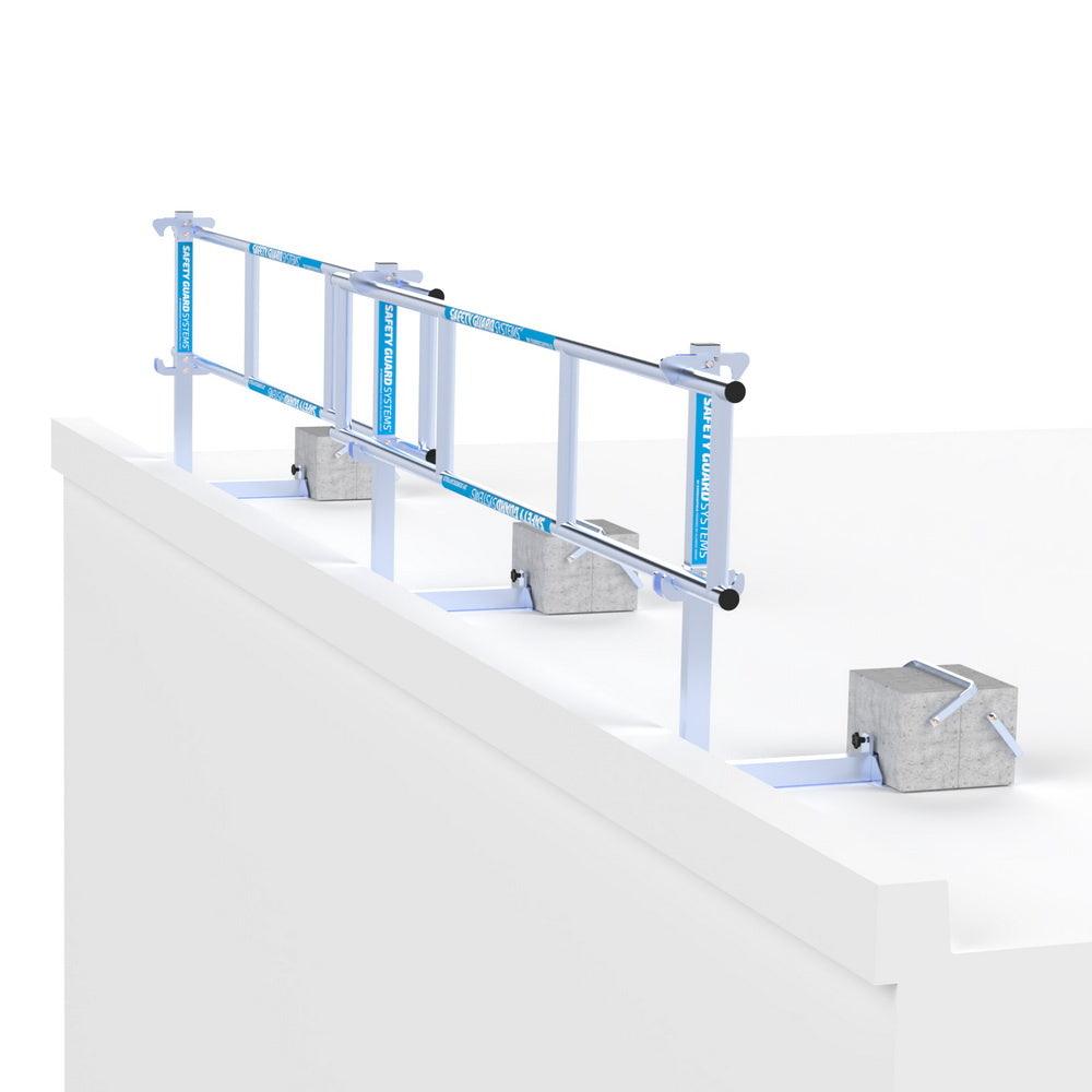 SGS Slim Dachkantenschutz 6m Komplettset Flachdach - GerüstExpress