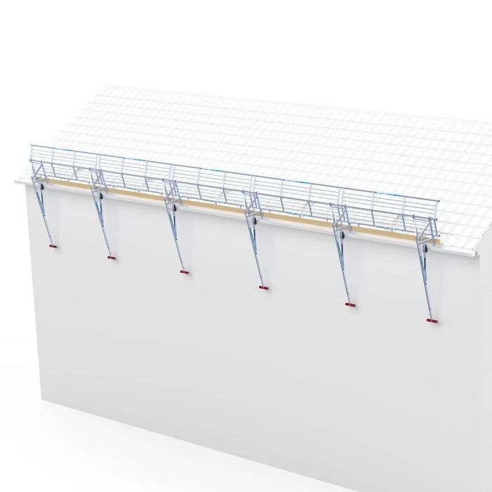 SGS Dachrandsicherung Komplettset Schrägdach 3 - 30 Meter Sets - Gerüstexpress.de