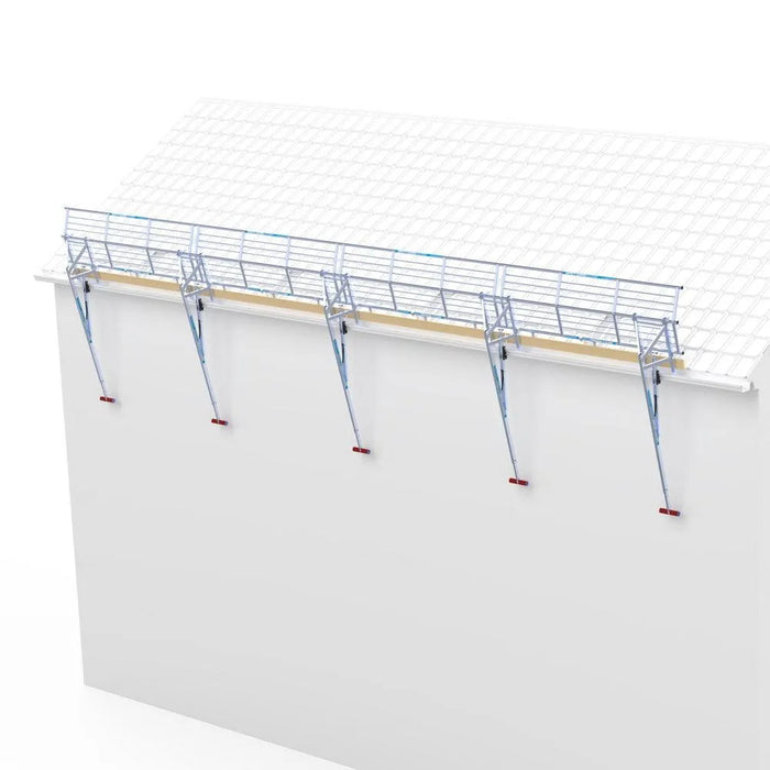 SGS Dachrandsicherung Komplettset Schrägdach 3 - 30 Meter Sets - Gerüstexpress.de