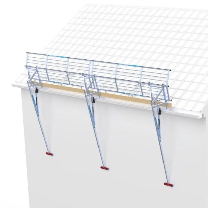 SGS Dachrandsicherung Komplettset Schrägdach 3 - 30 Meter Sets - Gerüstexpress.de