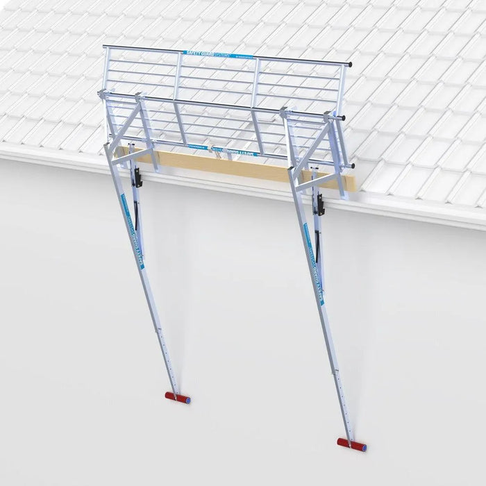 SGS Dachrandsicherung Komplettset Schrägdach 3 - 30 Meter Sets - Gerüstexpress.de