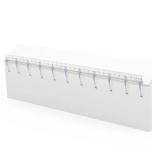 SGS Dachrandsicherung Komplettset Schrägdach 3 - 30 Meter Sets - Gerüstexpress.de