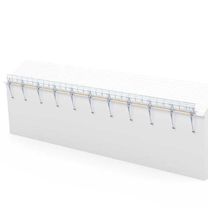 SGS Dachrandsicherung Komplettset Schrägdach 3 - 30 Meter Sets - Gerüstexpress.de