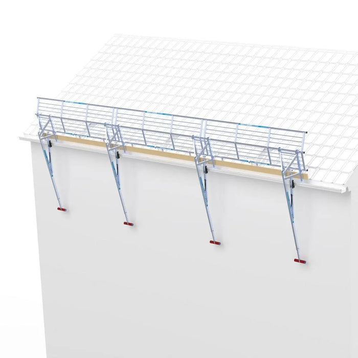 SGS Dachrandsicherung Komplettset Schrägdach 3 - 30 Meter Sets - Gerüstexpress.de