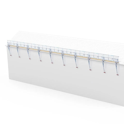 SGS Dachrandsicherung Komplettset Schrägdach 3 - 30 Meter Sets - Gerüstexpress.de