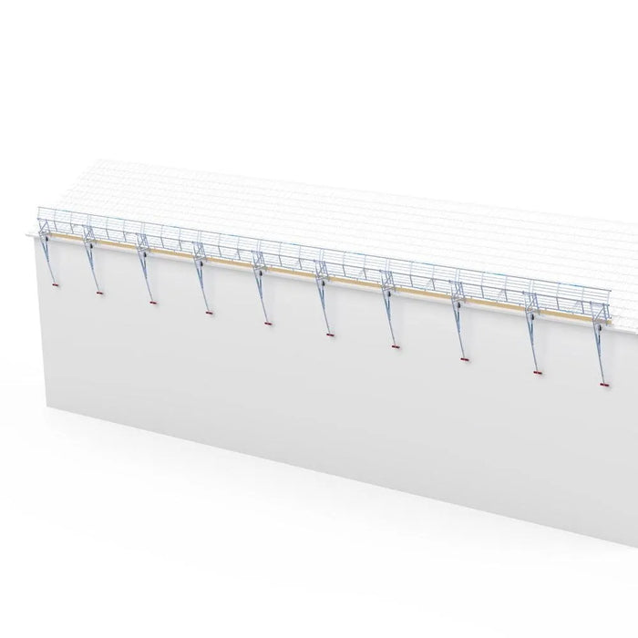 SGS Dachrandsicherung Komplettset Schrägdach 3 - 30 Meter Sets - Gerüstexpress.de