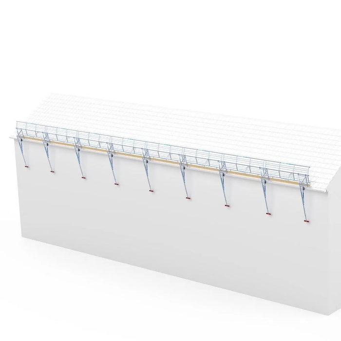 SGS Dachrandsicherung Komplettset Schrägdach 3 - 30 Meter Sets - Gerüstexpress.de