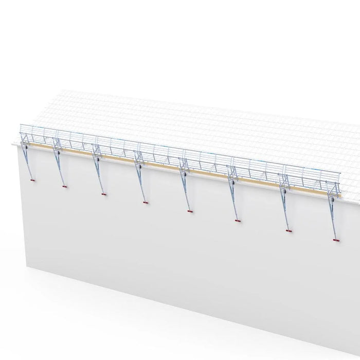 SGS Dachrandsicherung Komplettset Schrägdach 3 - 30 Meter Sets - Gerüstexpress.de