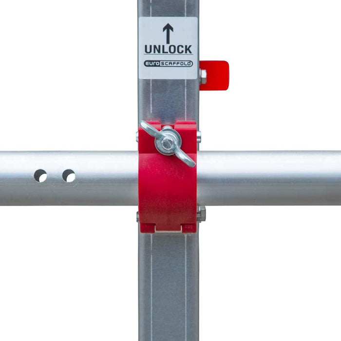 SGS Prime Temporäre Dachrandsicherung Flachdach 3 - 30 Meter Sets - Gerüstexpress.de