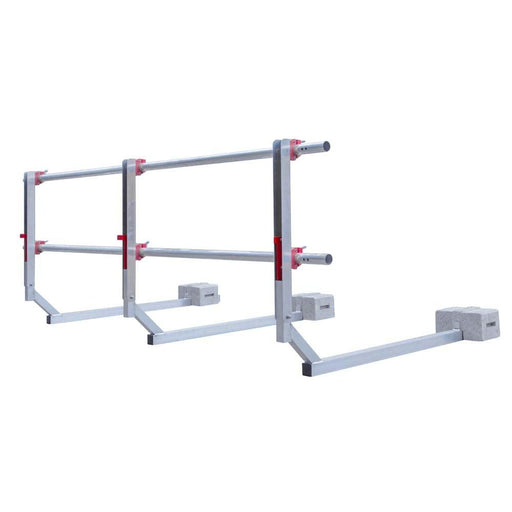 SGS Prime Temporäre Dachrandsicherung Flachdach 3 - 30 Meter Sets - Gerüstexpress.de