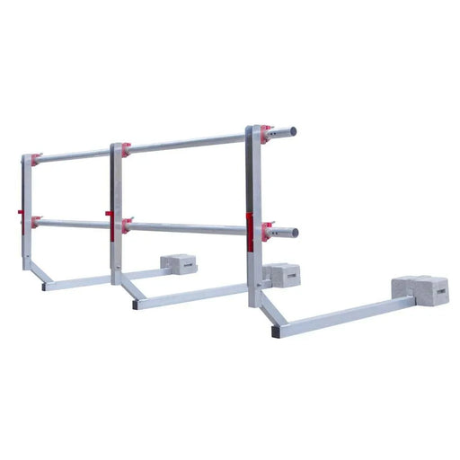 SGS Prime Temporäre Dachrandsicherung Flachdach 3 - 30 Meter Sets - Gerüstexpress.de