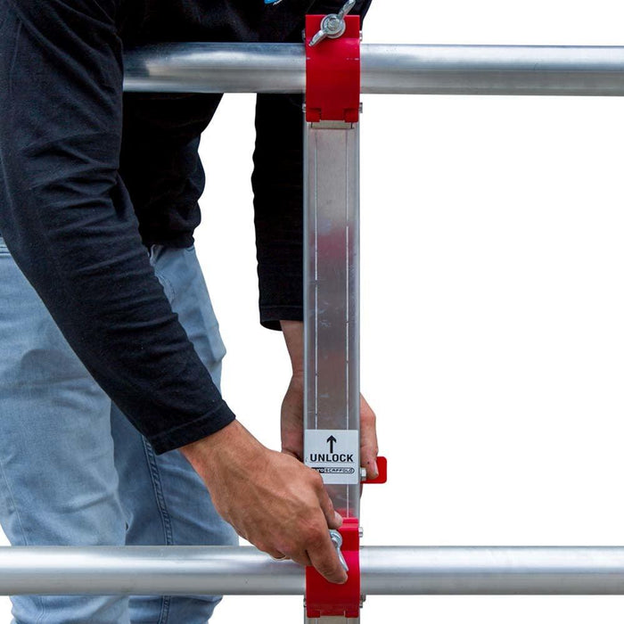 SGS Prime Temporäre Dachrandsicherung Flachdach 3 - 30 Meter Sets - Gerüstexpress.de