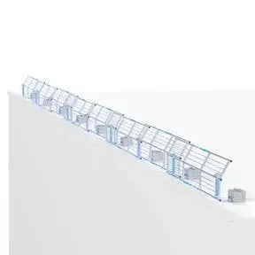 SGS Slim Plus Dachkantenschutz 3 - 30 Meter Komplettset für Flachdächer – Profi Schutzsystem - Gerüstexpress.de