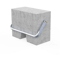 SGS Slim (Plus) Dachrandschutz Betonstein Flachdach