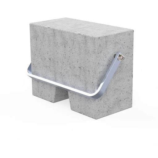 SGS Slim (Plus) Dachrandschutz Betonstein Flachdach - Gerüstexpress.de