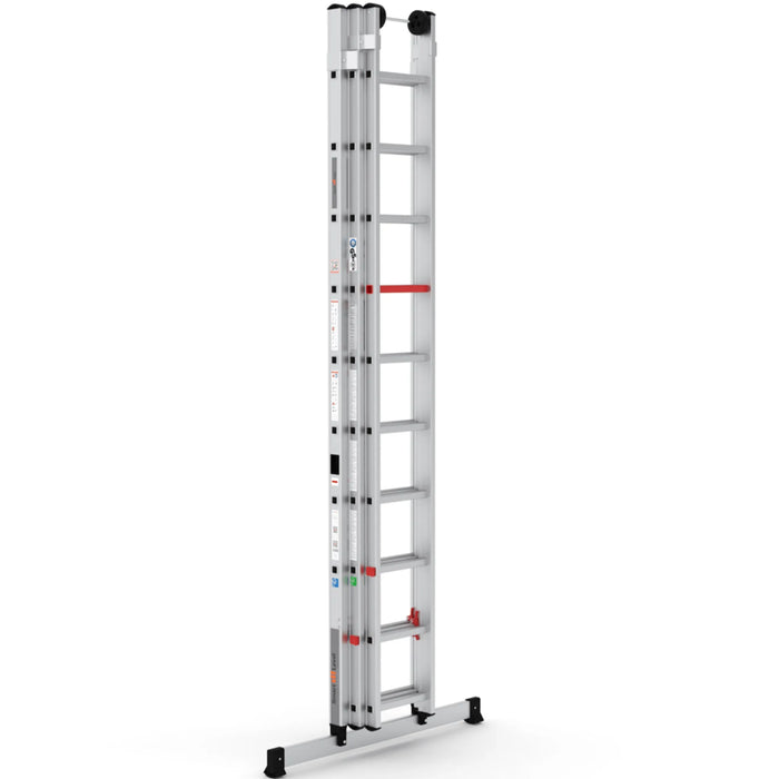 Smart Level Schiebeleiter Advance 3x10 | Top Safe - Gerüstexpress.de