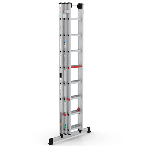 Smart Level Schiebeleiter Advance 3x8 | Top Safe - Gerüstexpress.de