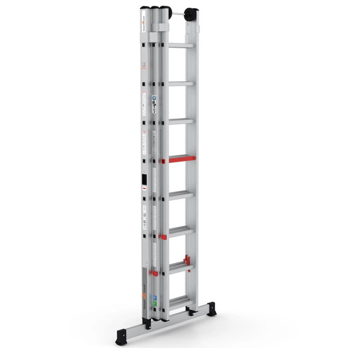 Smart Level Schiebeleiter Advance 3x8 | Top Safe - Gerüstexpress.de