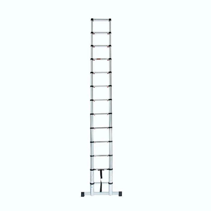 Teleskopleitern 3,80 Meter mit Soft Close - Gerüstexpress.de